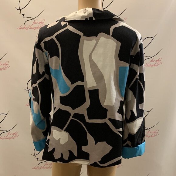 Sandro. Size Medium. Flashy Ruffled Lined Jacket or Blouse. Pockets. B69 - Picture 4 of 6